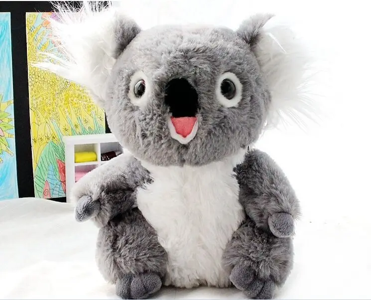 Новые плюшевые серый коалас игрушка коала высокого качества милая кукла коалы