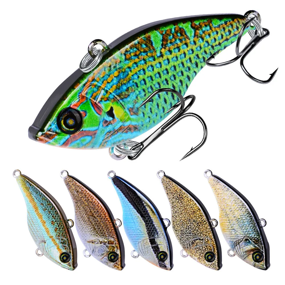  Full swimming layer road bait VIB5.4cm/14g road sub-habit bait bionic bait fishing gear plastic har