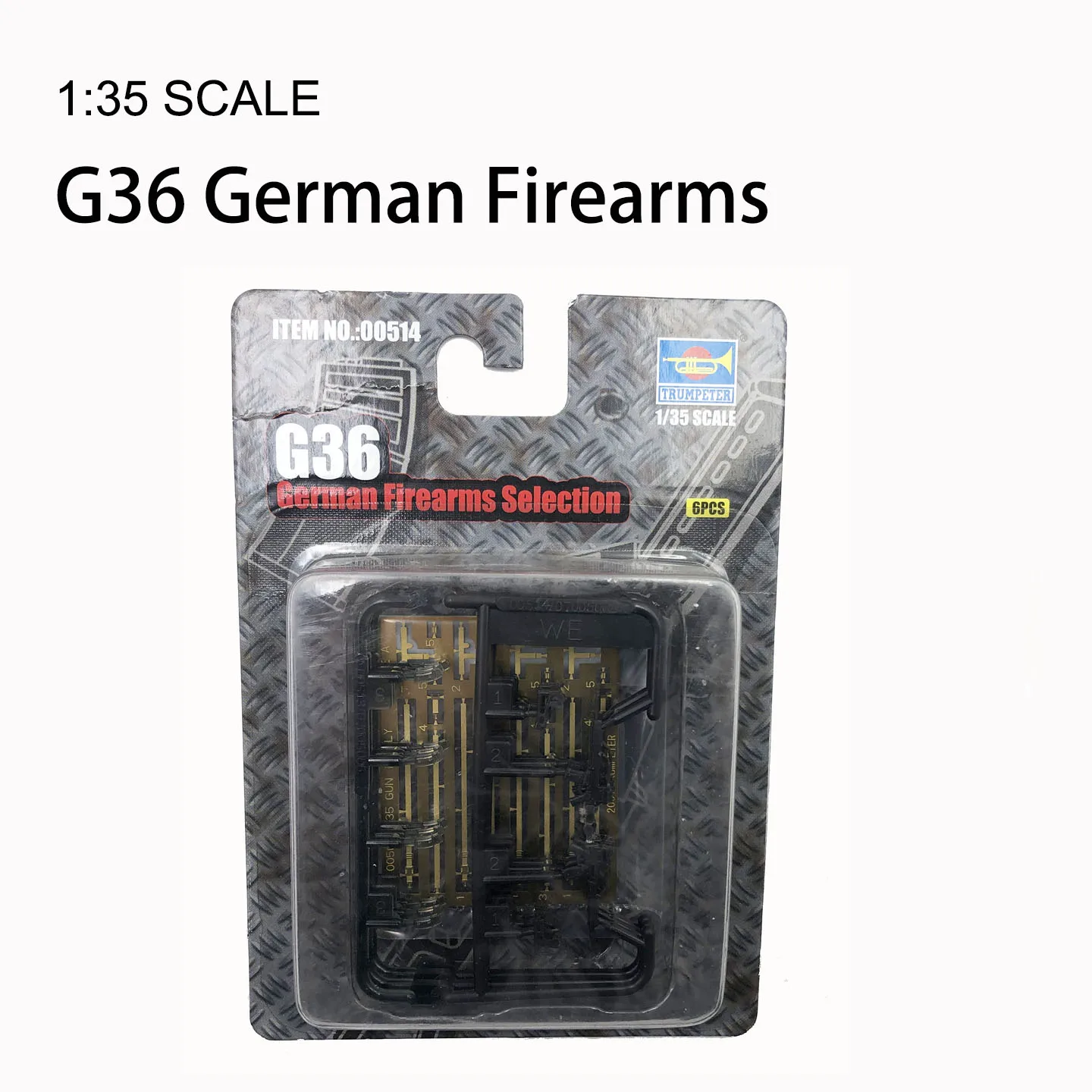 

1:35 German G36 Gun Military Assembling Model Toy 00514