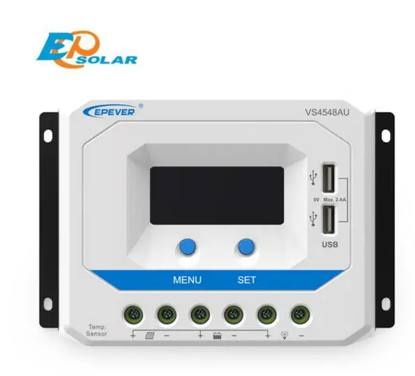 

EPSOLAR VS4548AU 45A 12V 24V 36V 48V EP EPEVER New Viewstar Solar Charge controller LCD display