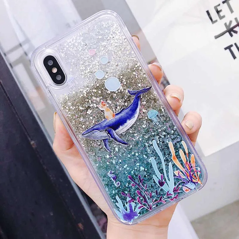 Kerzzil жидкий зыбучий песок Чехлы для Samsung Galaxy A8 A7A6 2018 S10 S9 S8 S7 Edge J5 J3 J7 A5 A3 A7 2017 Note 9 8