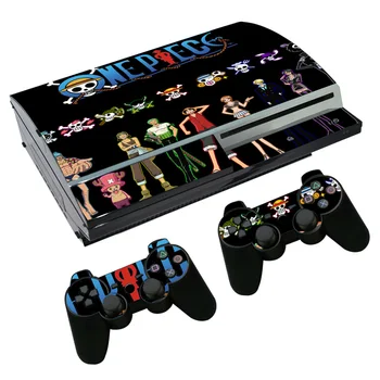 

One Piece Luffy Skin Sticker Decal for PS3 Fat PlayStation 3 Console and Controllers For PS3 Fat Skins Sticker Vinyl Film