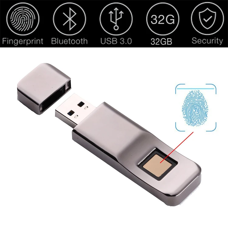 

High Quality Brandoo USB flash drive USB3.0 32GB U Disk Storage Device USB Flash Drive with Fingerprint Encryption Function