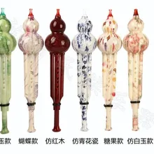 Синий и белый Национальный музыкальный инструмент Хулуси модели для начинающих