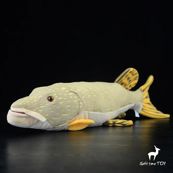 

Stuffed Toy North American Amur pikc Doll Real Life Plush Pikes Toys For Children Gifts