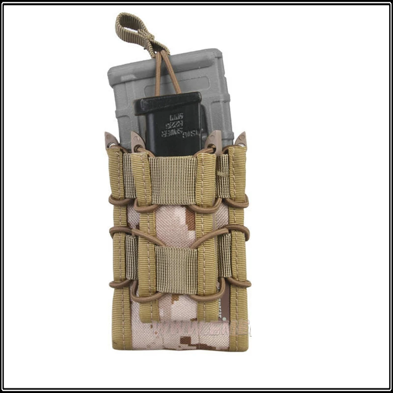 Modular Open Top Single Magazine Pouch Airsoft Hunting MAG Pouches Tactical Molle Pouches