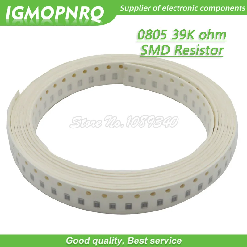 

300pcs 0805 SMD Resistor 39K ohm Chip Resistor 1/8W 39K ohms 0805-39K