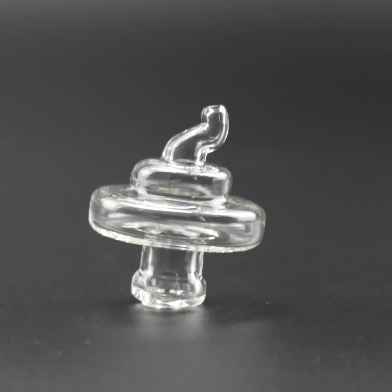 

New arrival Glass UFO Carb Cap Hat Cap for Thermal Quartz Banger Nails Enail Carb Cap for Glass Bong