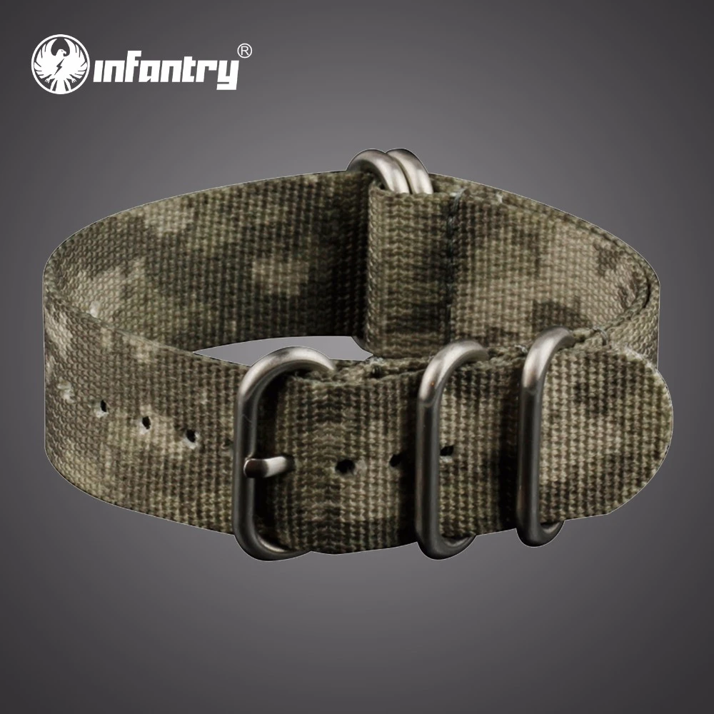 PIYADE 22mm Naylon Saat Kordonu Camo 5 Yüzükler Askeri İzle Sapanlar  Paslanmaz Çelik Klip Dayanıklı İzle Kemerleri Aksesuarları|22mm nylon  watchband|nylon watchband22mm nylon - AliExpress