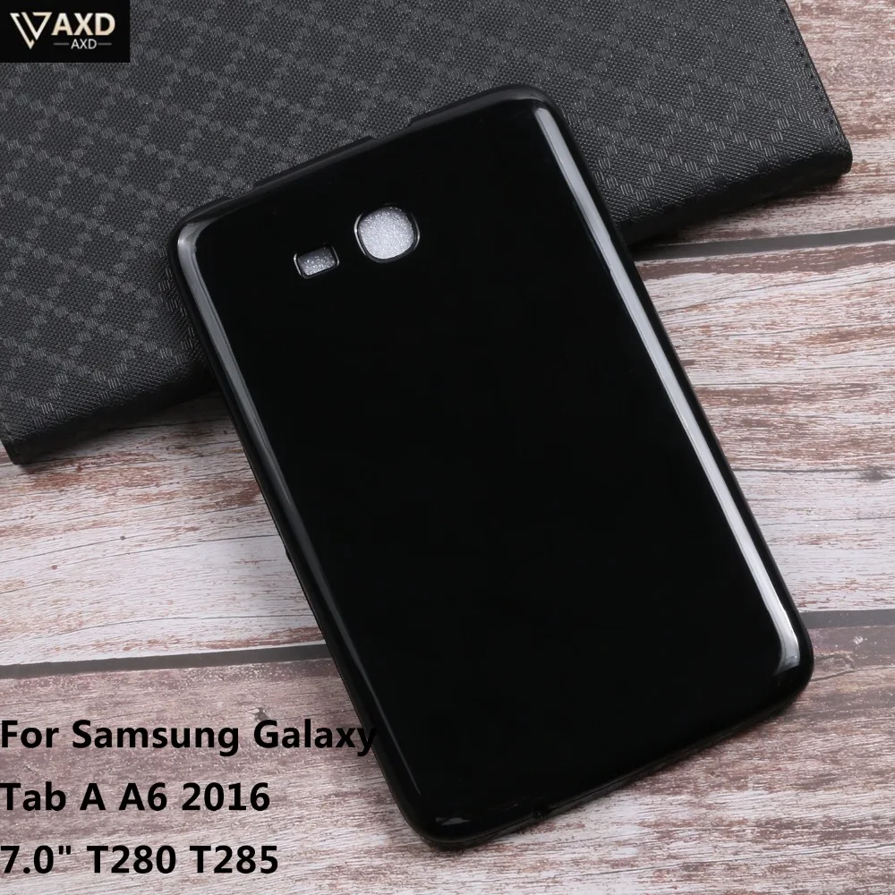 

TPU Tablet Protecter Soft Silicon Shell For Samsung Galaxy Tab A A6 2016 7.0" T280 T285 SM-T280SM-T285 Smart Back Cover Case