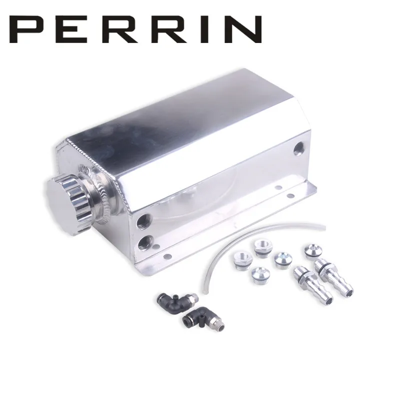 

Universal 2 Litre 2000ml Aluminum Oil Catch Can Tank Reservoir with Drain Plug