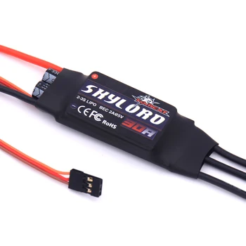 

Skylord 30A ESC BEC Electronic Spare Parts for RC EDF Propeller Jet Airplane Helicopter Model TH03952