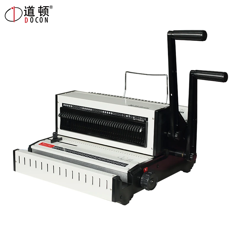 DC 2800 manual 31&21 wire binding machine wire book binding machine