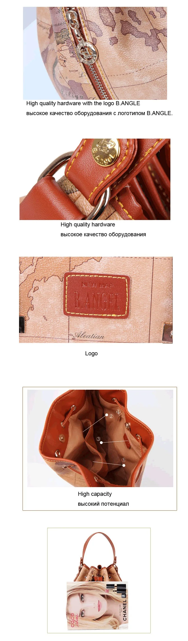 Звездные войны сообщение мода высокое качество женская сумка через плечо Бочкообразная карта мира из ПВХ