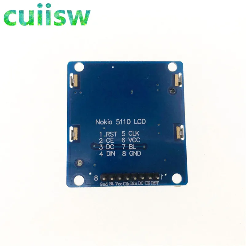LCD Display Module 1pcs 84X48 Nokia 5110 With Blue Backlight For Arduino