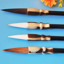 4 шт./компл. лучший Краски ing кисть традиционной китайской каллиграфии DIY Краски ing инструмент канцелярские акварель Краски щетка
