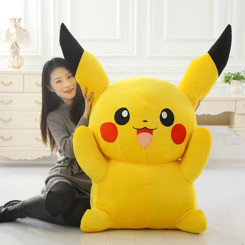 25 cm pequeño Kawaii Pikachu dibujos animados Peluche animales de Peluche muñecas juguetes suaves Peluche Oyuncak Bebek juguetes para niños Cojines