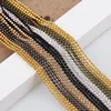 5m/lot 1.5mm Metal Ball Bead Chains 7Colors Bulk Iron Chains For Diy Bracelet Necklace Jewelry Findings Making ► Photo 3/6