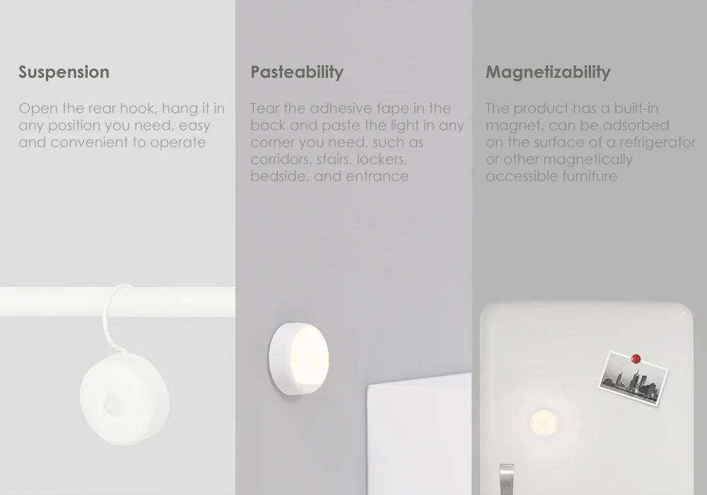 Yeelight USB Powered Photosensitive and Infrared Human Sensor Small Night Light
