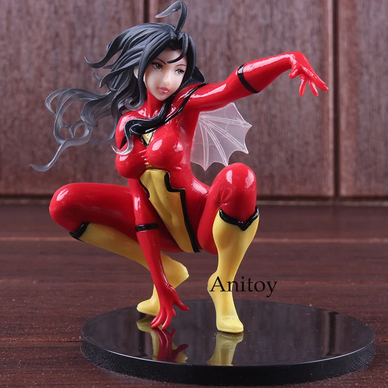 Action Figure Marvel Bishoujo Statue Spider-Woman Spiderwoman PVC Kotobukiya Models Collectible Model Toys