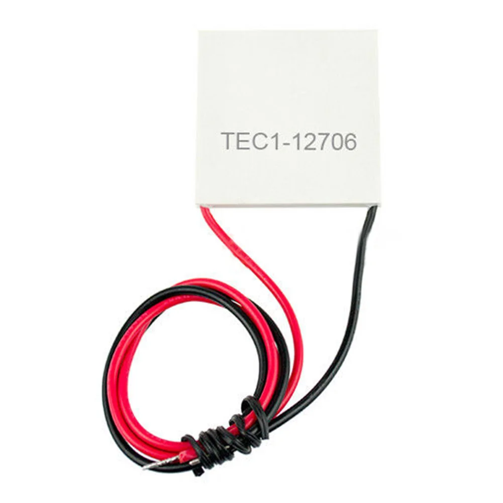 

TEC1-12706 12V 60W Heatsink Thermoelectric Cooler Peltier Cool Plate Module Hot