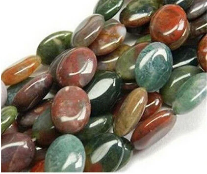 

Free shipping >>@ >819 5Strand 13x18mm Natural Multicolor Agate Onyx Oval Loose Beads 15
