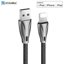 Coolreall USB кабель для iPhone X XS XR Max 8 7 6S 6 Plus SE 5S 5 ipad Быстрая зарядка для iPhone зарядное устройство кабели для мобильных телефонов