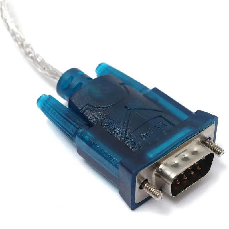 1 шт. 1 м полупрозрачный USB 1,1/2,0 для RS 232 последовательный дБ 9 Pin DB9 COM порт конвертер Шнур PC кабель адаптер для IBM PC для Mac