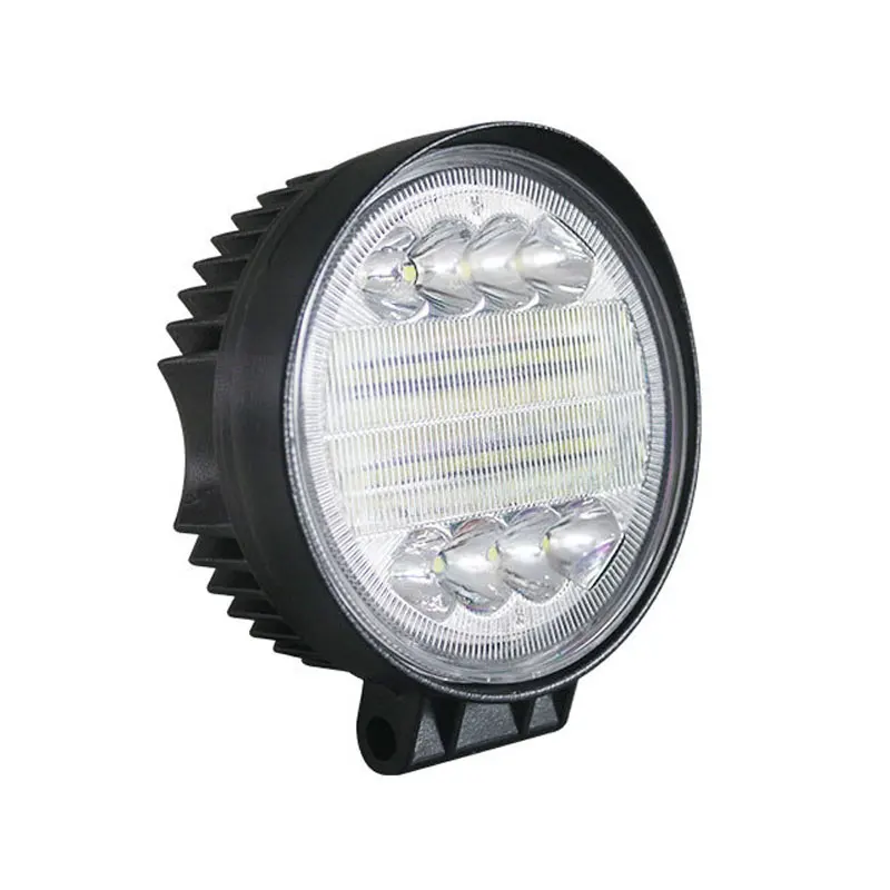 30 Вт 10-светодио дный 30 DC Светодиодный прожектор рабочий свет бар с Halo Кольцо Offroad дальнего света замена лампы для джип грузовик внедорожник