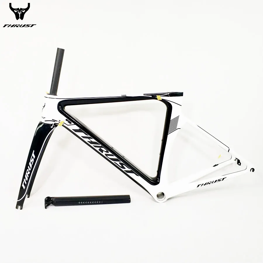 Discount TRIDENT highway bicycle Complete bicycle lane bike frame carbon Hard frame 48 50 52 54 56 cm size 4