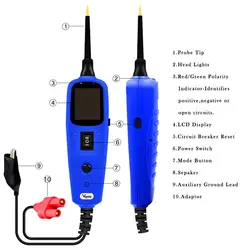 Оригинал Vgate power Scan Pt150 power Probe автомобильный тестер электрической цепи тестер электрической системы как Autek YD208 autel PS100