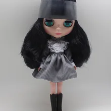 Кукла Обнаженная blyth(черные волосы) HH36