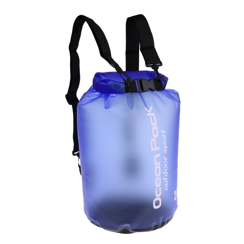 20L Blue Водные виды спорта Водонепроницаемый заплечный гермомешок плавающий катания на каяках каноэ для парусного рафтинг, Турпоход Пешие прогулки каякинга катания на лодках - Цвет: 20L Blue