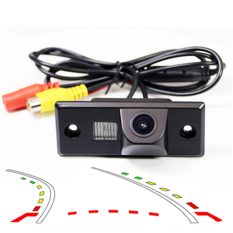 

Dynamic Trajectory Tracks car Rear View parking camera for VW Volkswagen SKODA FABIA SANTANA POLO TIGUAN TOUAREG PASSAT CAYENNE