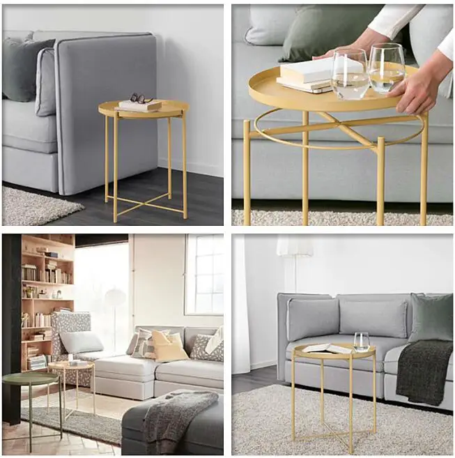 44*52cm Round Coffee Tables Iron side table tea table 44*52cm Round Coffee Tables Iron side table tea table