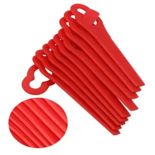 10pcs Plastic Replacement Grass Trimmer Blade Fits Plastic Grass Trimmer Blades Mower Replacement For Cordless Grass Trimmer