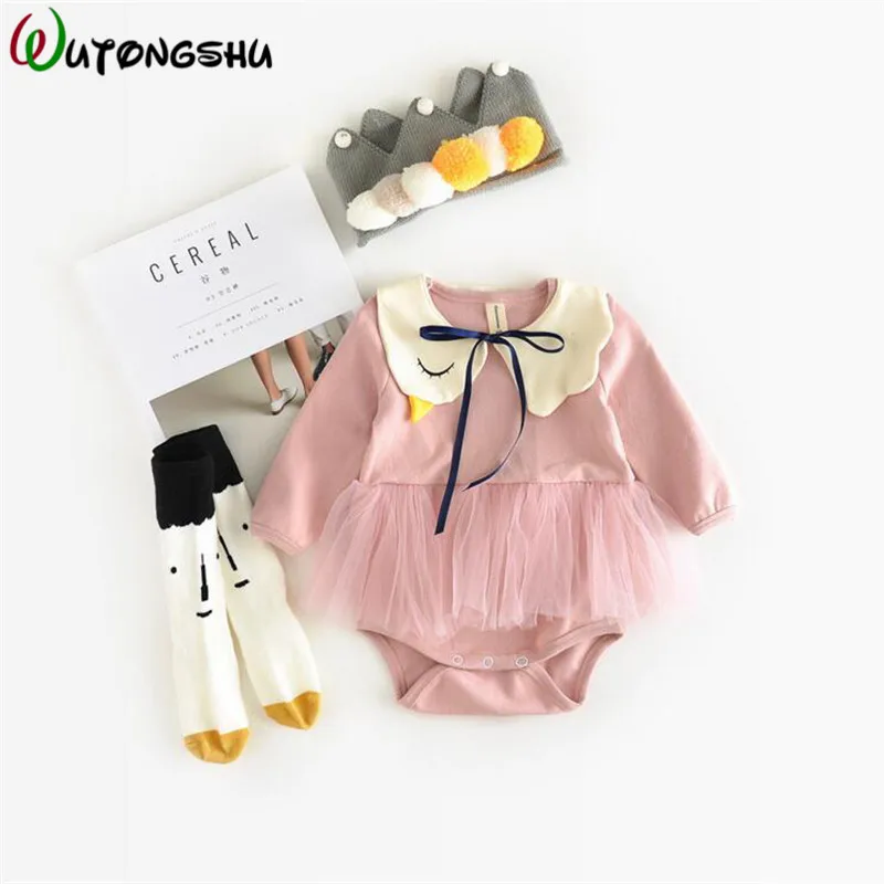 Recién Nacido bebé niña niños niño Niñas Ropa de manga larga de invierno mameluco otoño bebé mono enterizo Braga Ropa de Bebe
