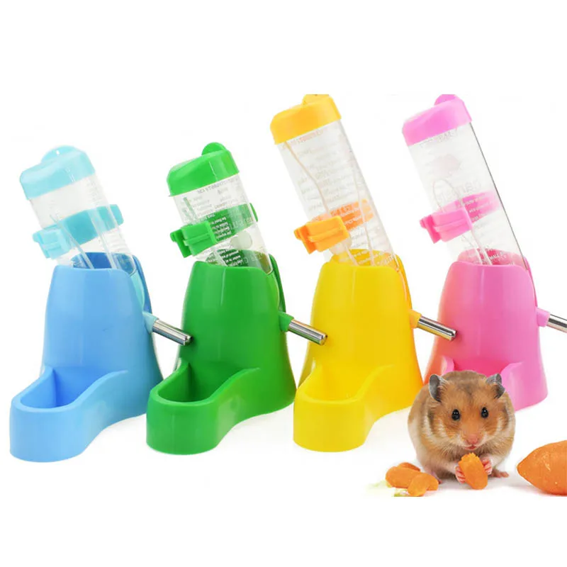 3 Styles font b Pet b font Drinking Bottles Automatic Feeding Device Small Animal Accessories 1