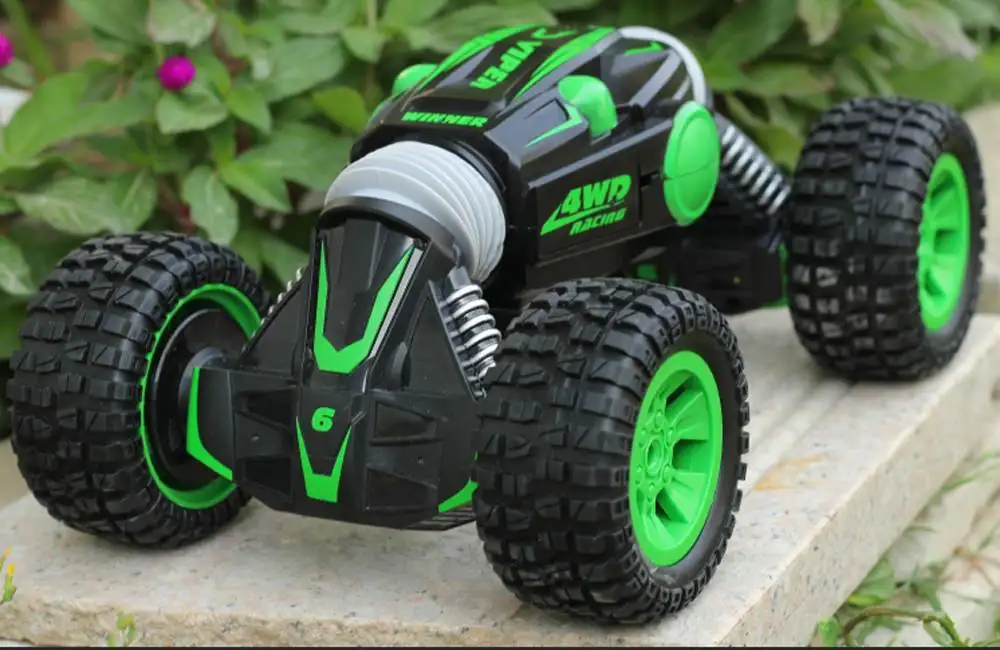 PXtoys 9903 1/10 2,4G 4WD двухсторонняя трюк rc автомобиль 360 ° вращающаяся игрушка