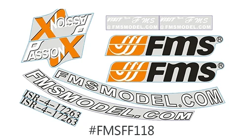

Decal / Sticker for FMS Model 1400mm Olympus F3A RC Airplane FMSFF1 18