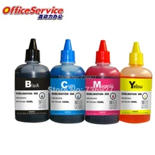 4X100 мл сублимационные чернила для Ricoh GC41 GC21 GC31 GX-7000 5000 3000 e7700 e5500 принтеры чернила для термопереноса использовать в футболке