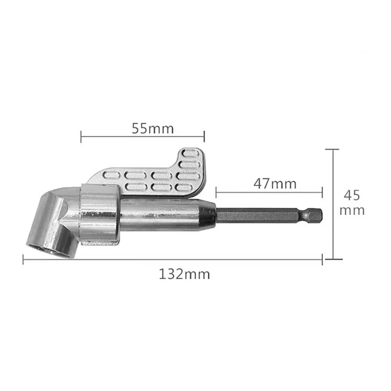 105 градусов с ручкой изогнутая отвертка многофункциональная угловая отвертка Поворот Универсальный Шарнир 130*60*40 мм