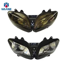 Waase мотоциклетный передний головной светильник, налобный светильник, лампа в сборе для Yamaha YZF R1 2002 2003