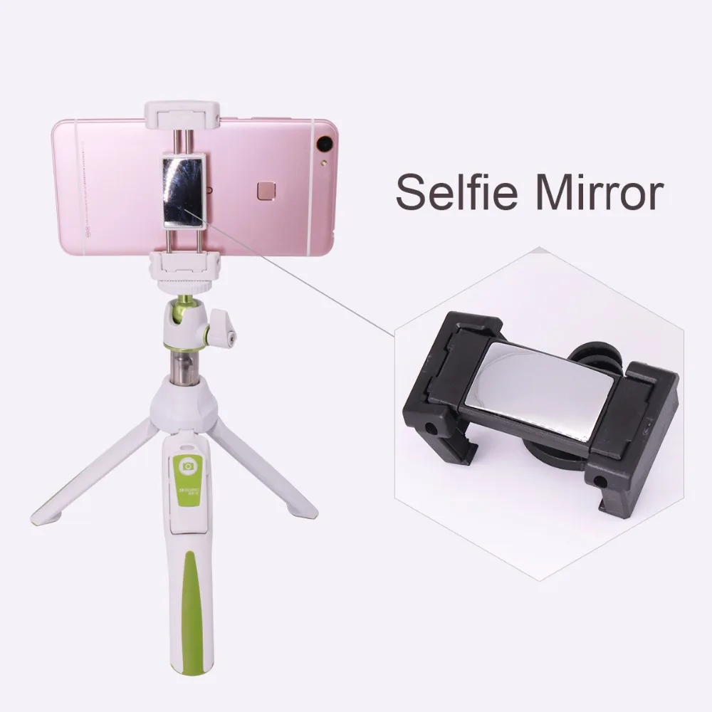Benro Mefoto mk10 Bluetooth Selfie Stick Tripod for Phone Monopod Self-portrait+Gopro Mount for iPhone Samsung Gopro 4 5 Android