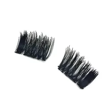 Maquiagem Новое поступление 1 пара толщиной ультра-тонкий 0.2 мм Магнитная ресницы 3D Многоразовые Накладные Магнит ресницы au02