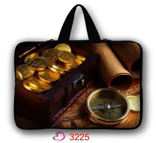 

Compass & Map Laptop Sleeve Case Bag with Handle for MacBook Air/Pro Retina 13 11.6 Inch/ASUS or 13.3 14/15 17 inch laptop