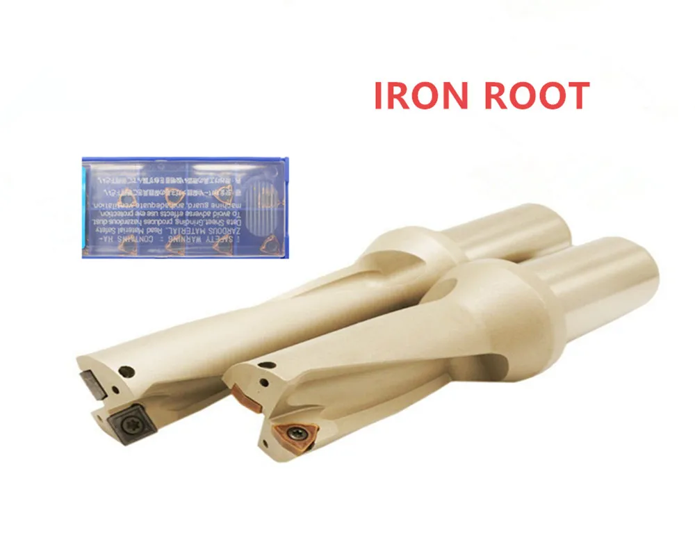 Индексируемая дрель New1P C25 2D21 WC04 U drill + 2P WCMX040208 FZ 6115|Держатель инструментов| |