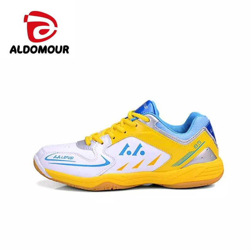 ALDOMOUR Volleyball Shoes Sports Sneakers Stability Anti slip ping pong ...