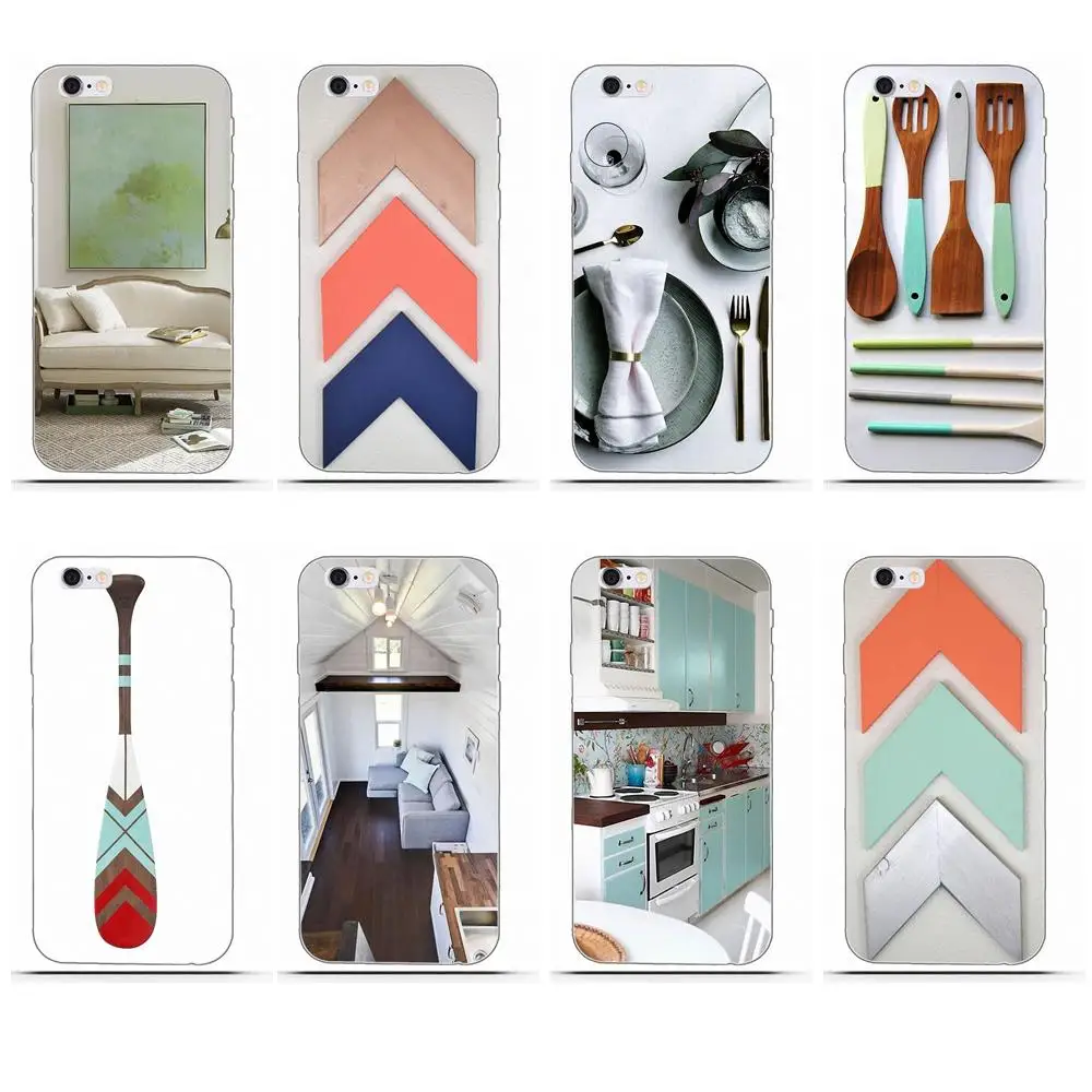 Белый мятный красный деревянный чехол для iPhone X 4 4S 5 5C SE 6 S 7 8 Plus Galaxy S5 S6 S7 S8 Grand Core II