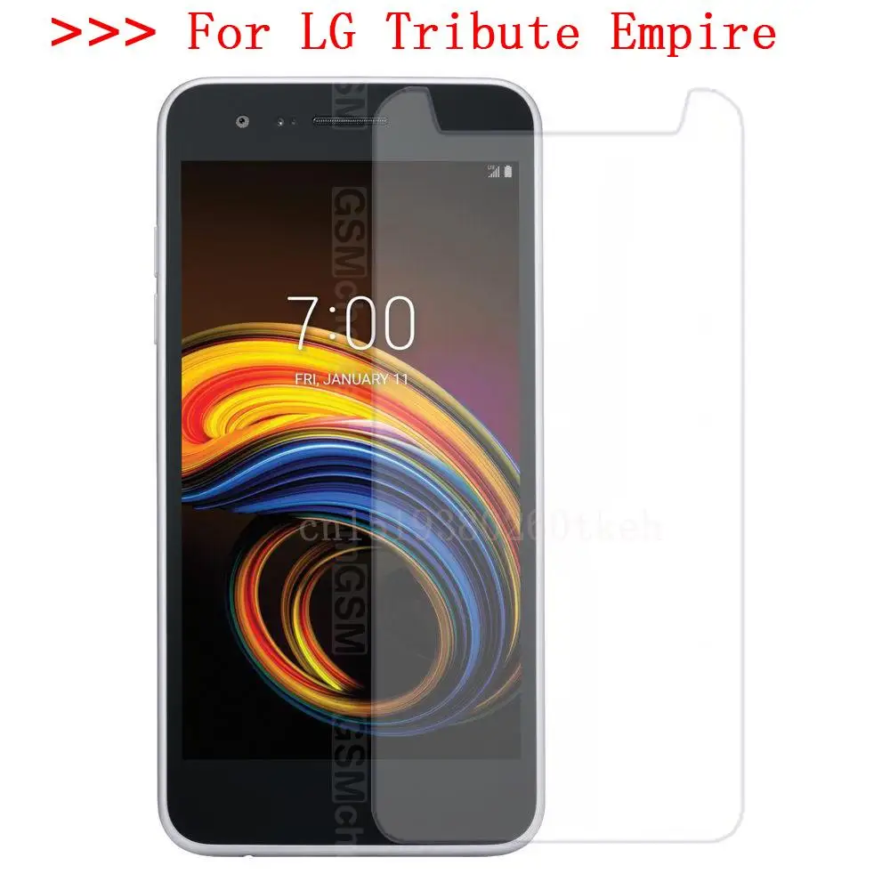 

for LG Tribute Empire Tempered Glass 100% Good Quality Premium 9H Screen Protector Protective Glass Film Accessories